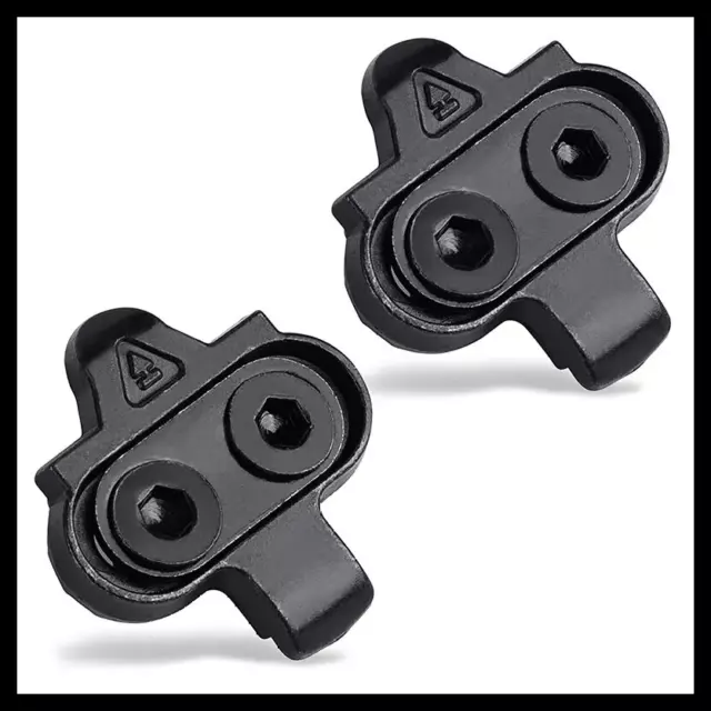 Pedali Mtb Doppia Funzione Fpd Sgancio Rapido+tacchette Spd Bici Alluminio Ev - Foto 1