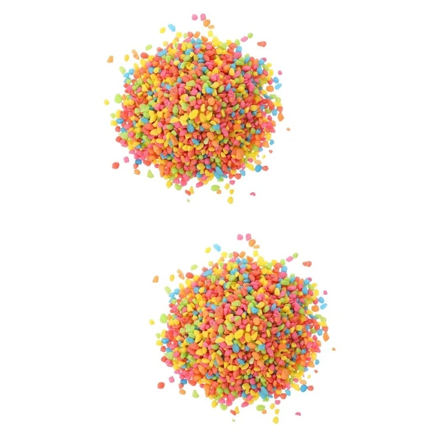 4 confezioni ghiaia pietra di Yuhua ciottoli per acquari rocce per acquari
