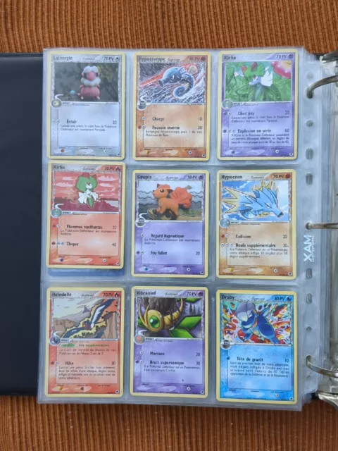 lot de 32 cartes pokemon du bloc ex Ile des dragons