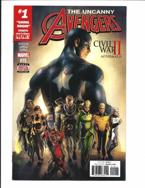 Uncanny Avengers # 15 (Cw2, Going Rogue #1, Dez 2016), Neuwertig Neu
