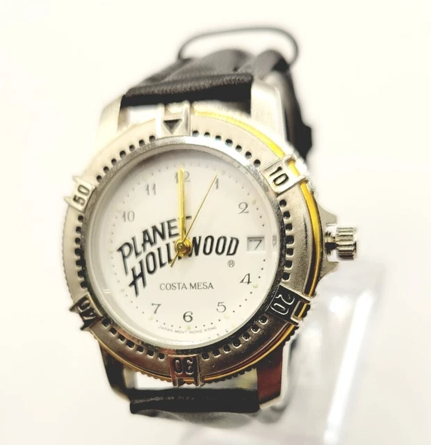 Planet Hollywood Costa Mesa Orologio in pelle 35 mm