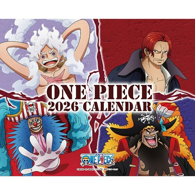 TABLETOP ONE PIECE 2026 Calendar 76 09 PicClick UK Tabletop ONE PIECE 2026