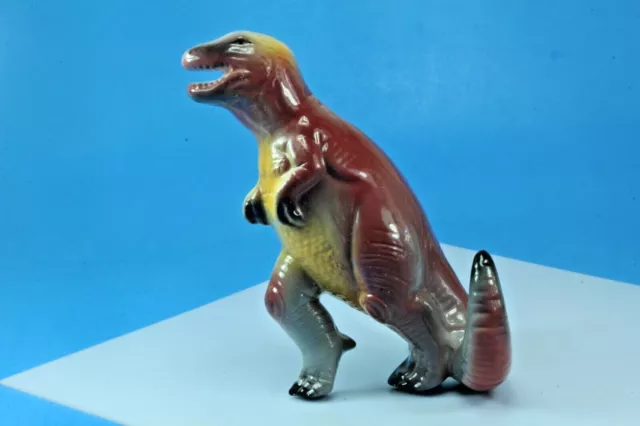Tyrannosaurus Rex Dinosaur Porcelain Wall Plaque. New.