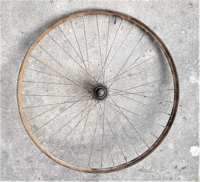 PAIRE DE ROUES chapeau de gendarme v lo peugeot ancien 1900