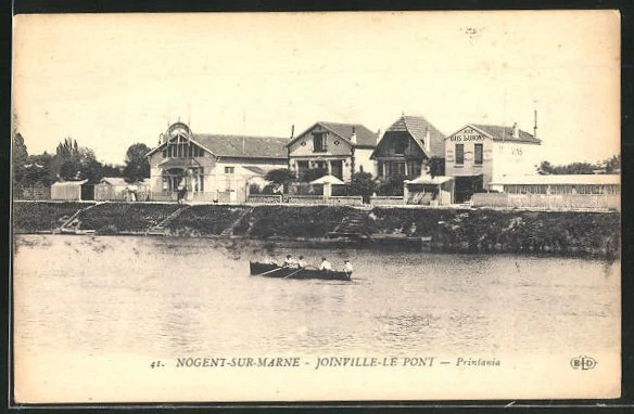 CPA Nogent-sur-Marne / Joinville-le Pont, Printania