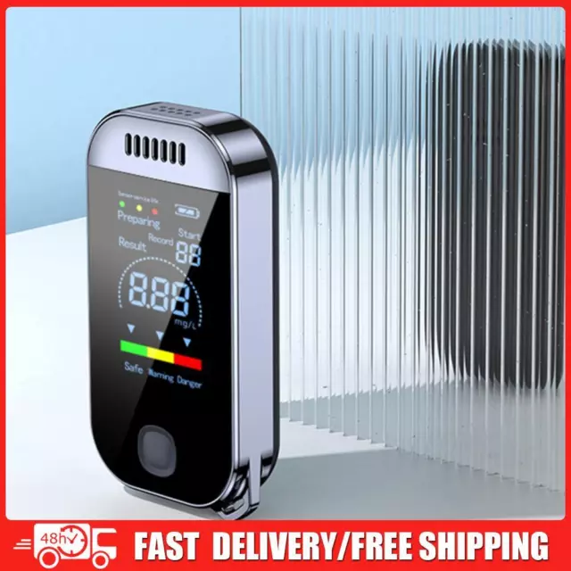 Digital Mini Alcohol Detector LCD Display USB Rechargeable Use for Personal Use