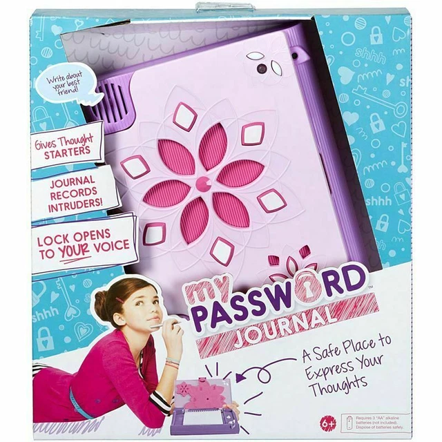 MY PASSWORD JOURNAL Voice Activated Security Invisible Ink Secret