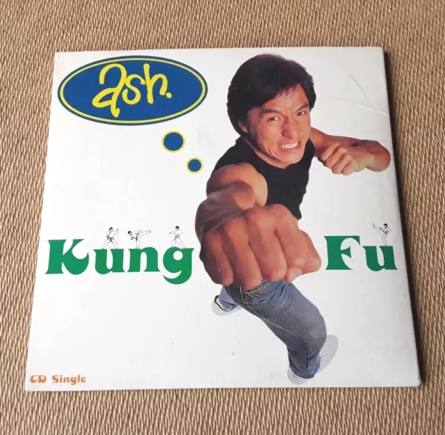 ASH Kung Fu USA CD (1995 Reprise 2-17706) Rare USA CD Single in Card Pic Sleeve