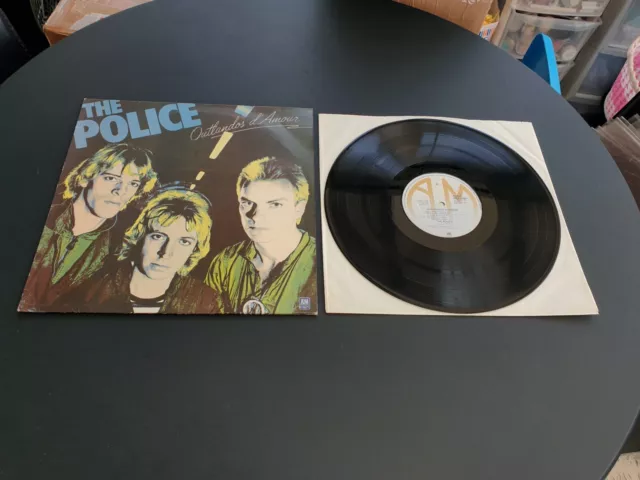 Die Polizei - Outlandos D'amour 1978 Uk Presse 12" Vinylschallplatte                   