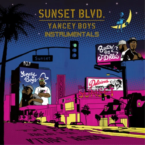 Yancey Boys Sunset Blvd. Instrumentals (Vinyl) 12" Album (US IMPORT)