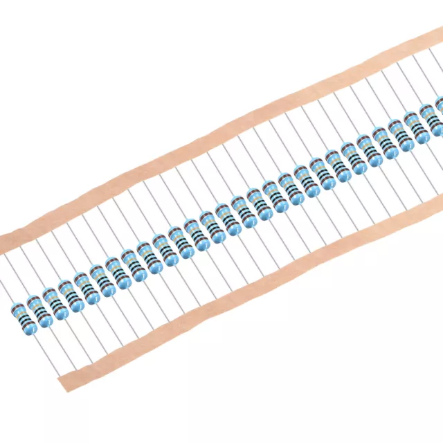 1/2W 10 Ohm Metal Film Resistors 0.5W 1% Tolerances 5 Color Bands 100Pcs