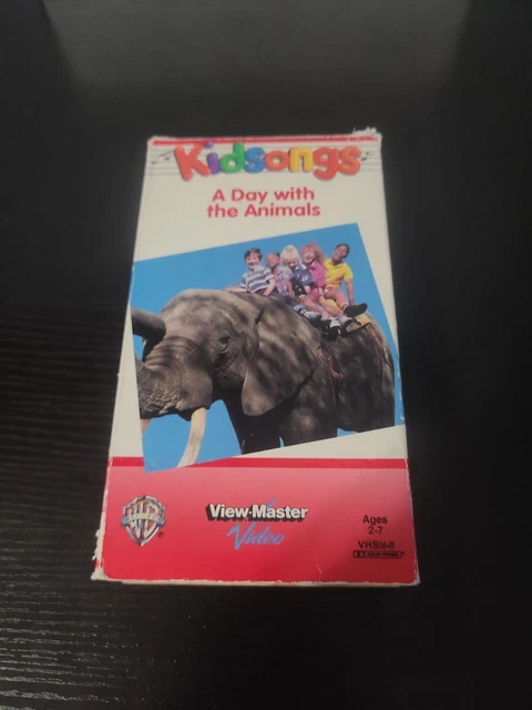 Kidsongs A Day With The Animals Vhs KIDSONGS A DAY With The Animals (VHS, 1986) View-Master Video $5.56