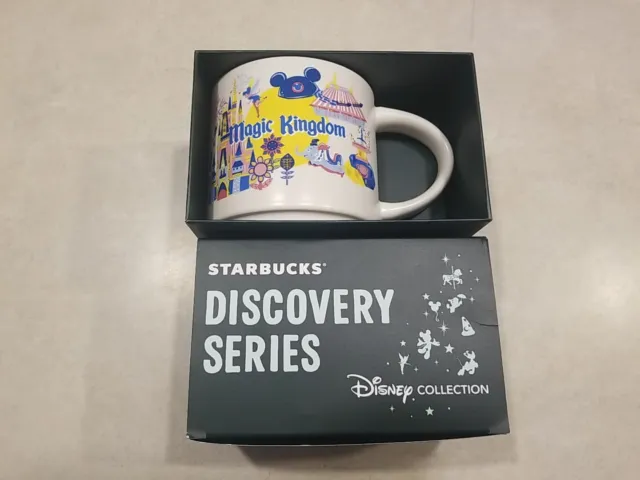 2024 Disney Parks Starbucks Discovery Series Been There Magic Kingdom Coffee Mug