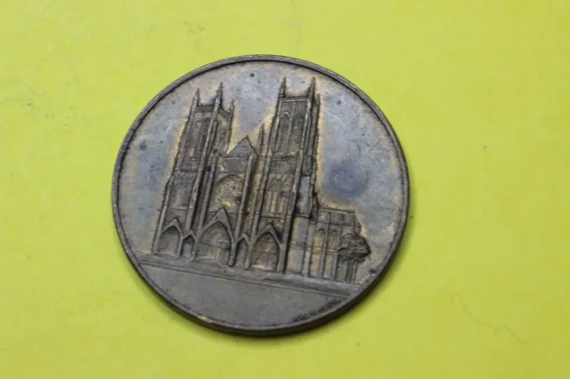 Vintage-Token-Medal-The Cathedral Church Of St. John The Divine-New York