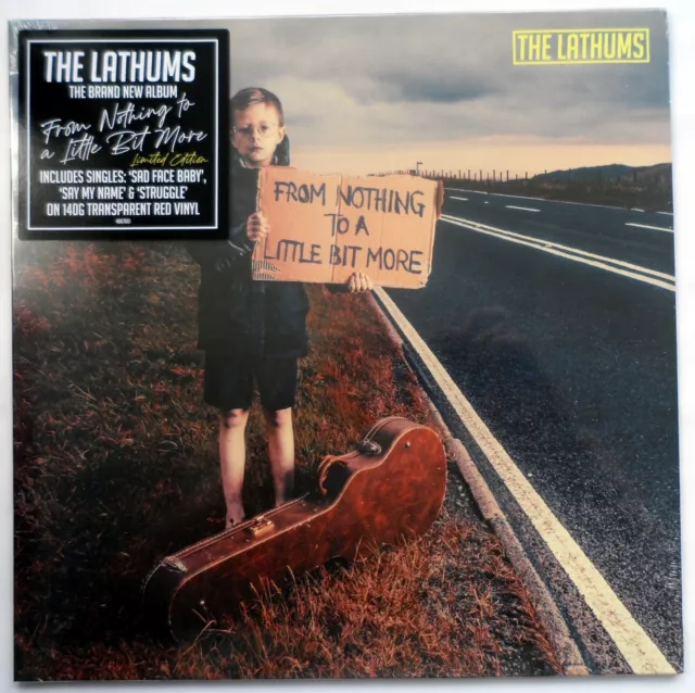 The Lathums - From Nothing To A Little Bit More Lp Red Vinyl *New - Minor Scuffs