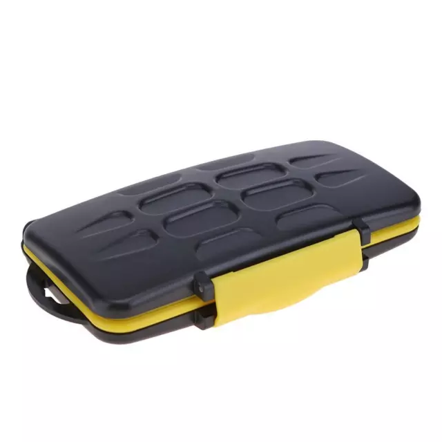 Waterproof Memory Card Case Large Capacity Storage Box Portable for 12SDTF Cards 2