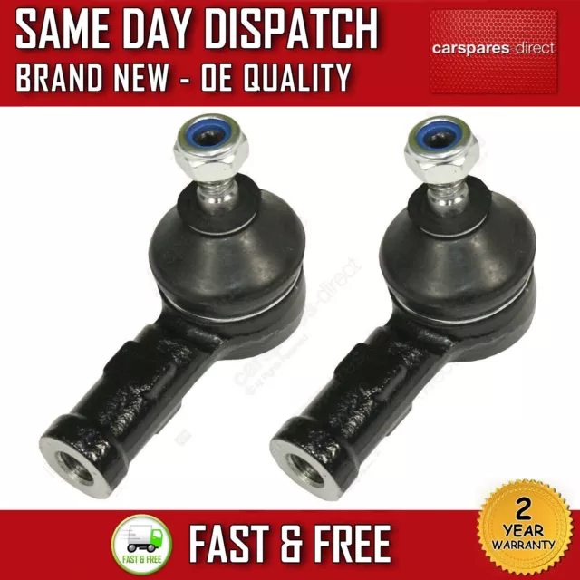 SMART FORTWO INC CABRIO 2007-2014 FRONT OUTER TIE TRACK ROD END PAIR x2 *NEW*