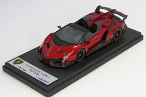 Looksmart 1/43 Lamborghini Veneno Roadster Metallic Red Rosso