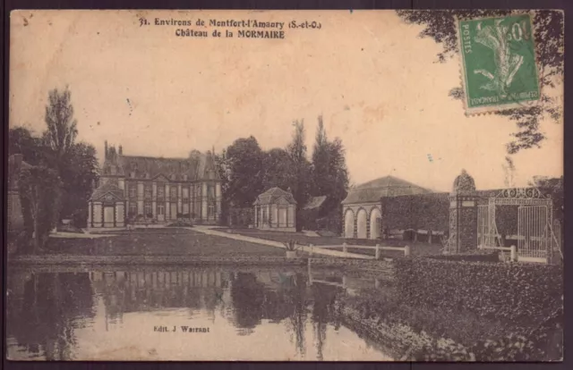 CPA 78 surroundings de MONTFORT-l'AMAURY (S&O) Chateau de la MORMAIRE