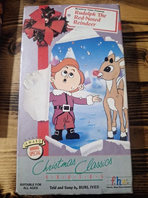 RUDOLPH THE RED-NOSED Reindeer Christmas Classic VHS - £3.72 - PicClick UK