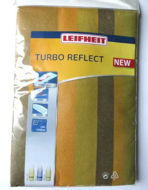 Leifheit Bügeltischbezug Turbo Reflect Universal 140x45cm Bügelbezug Yellow rush