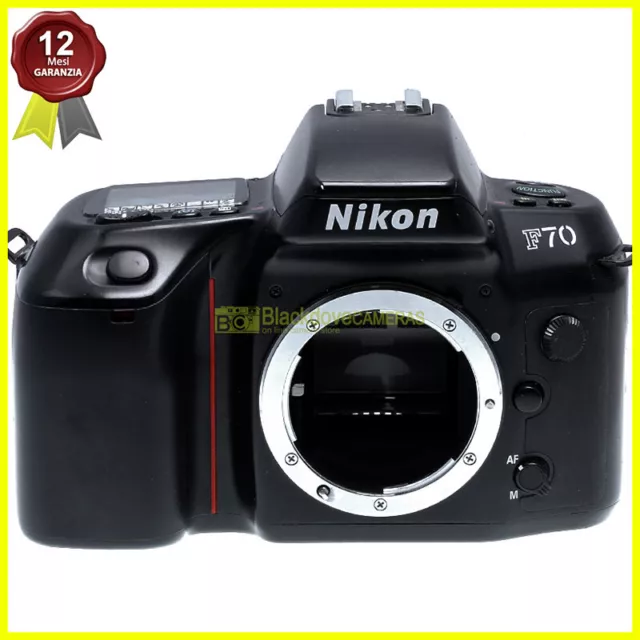 Nikon F50 body fotocamera reflex autofocus professionale analogica. Corpo F-50.