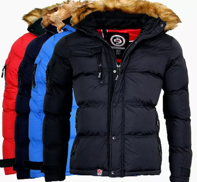 Geographical norway chaqueta exterior hombre chaqueta de invierno negro clearance