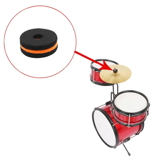 MuzcYM 10 Ensembles De Manchons Et Feutres Pour Support De Cymbale De