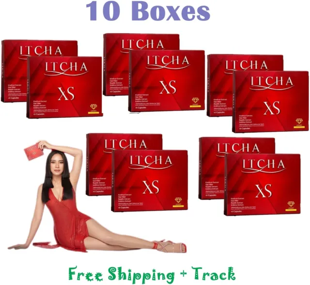 10 X ITCHA XS Dietary Supplement Weight Control 10 Caps