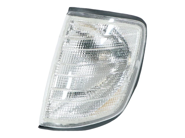 Indicator Lamp Left With Light Bracket, Clear, White for Mercedes W124