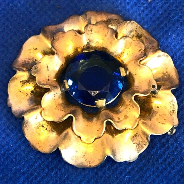 Ange gardien et enfant Camée pendentif Broche Collier Antique Victorien Rare - E