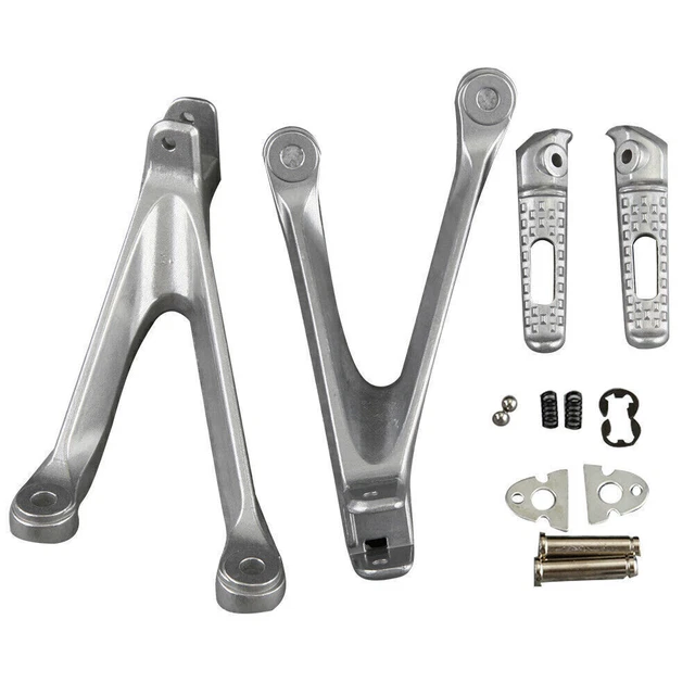Poggiapiedi CNC poggiapiedi set parentesi per Honda CBR1000RR Fireblade 2008-2011 2009