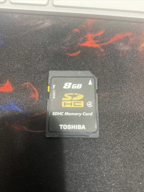 Tarjeta de memoria digital segura Toshiba 8 GB 8G SD SDHC Cass4 estándar para cámara GPS