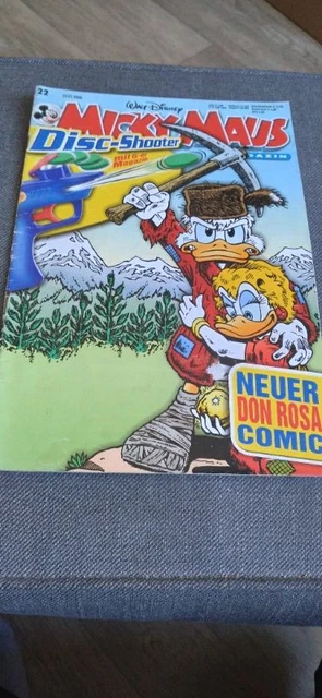 MICKY MAUS MAGAZIN Deutsch Don Rosa Comic Taschenbuch Disc-Shooter ...