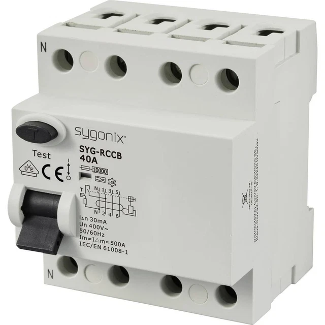 Interrupteur Différentiel Debflex 63A Type AC 30mA - Bornes Alignées 707491 - Occasion