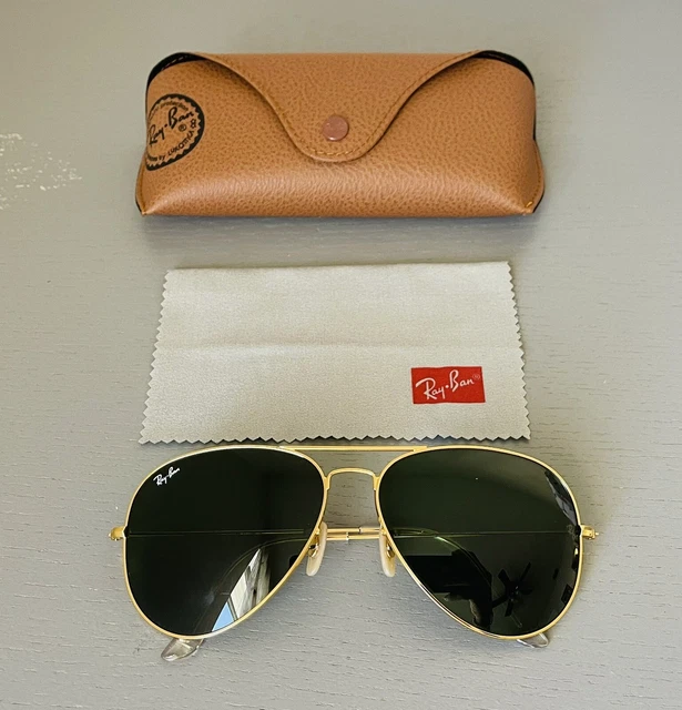 large frame ray ban aviator