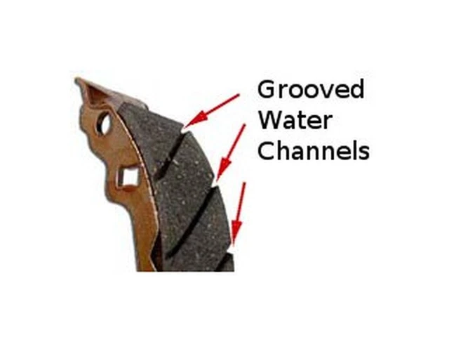 Grooved Organic Brake Shoes EBC 506G
