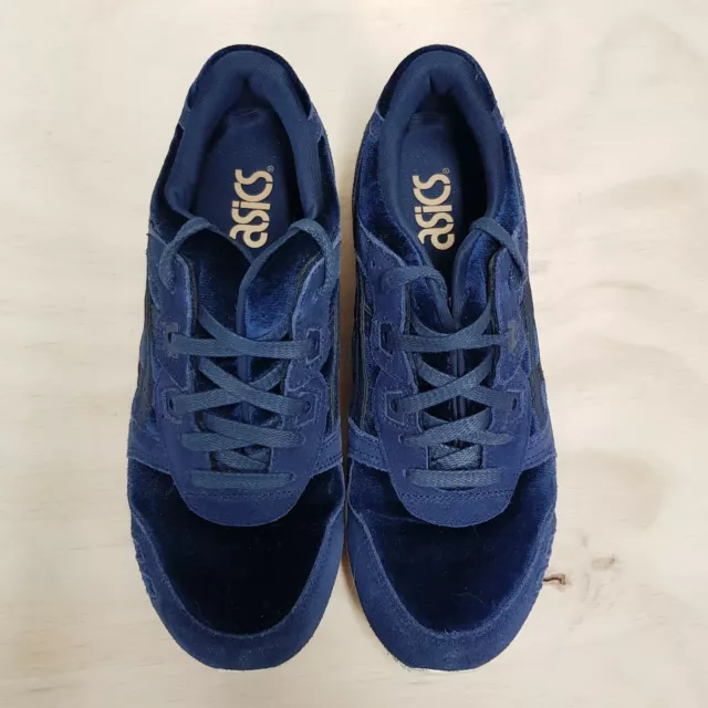 ASICS | Womens Gel-Lyte III Navy Velvet Sneakers Shoes [ Size EUR 39.5 / US 8 ]