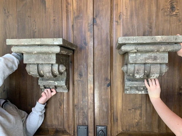 Wooden Corbels Vintage - Restoration Hardware
