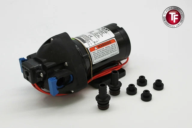 Flojet Triplex Self Priming Diaphragm Pump nR3521339A 15 LPM 24 Volt D.C
