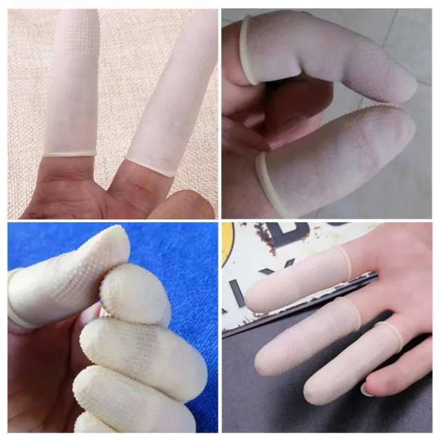 100 un. guantes de protección para dedos con cunas para dedos mangas para dedos sin dedos