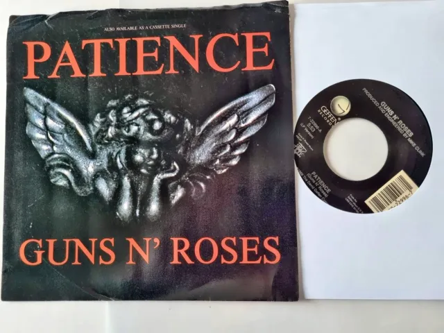 Guns N' Roses - Patience 7'' Vinyl US WITH COVER