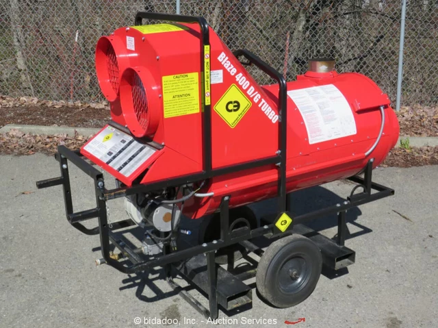 Campo EB400D/G Turbo Portable Jobsite Indirect Forced Air Heater Propane bidadoo
