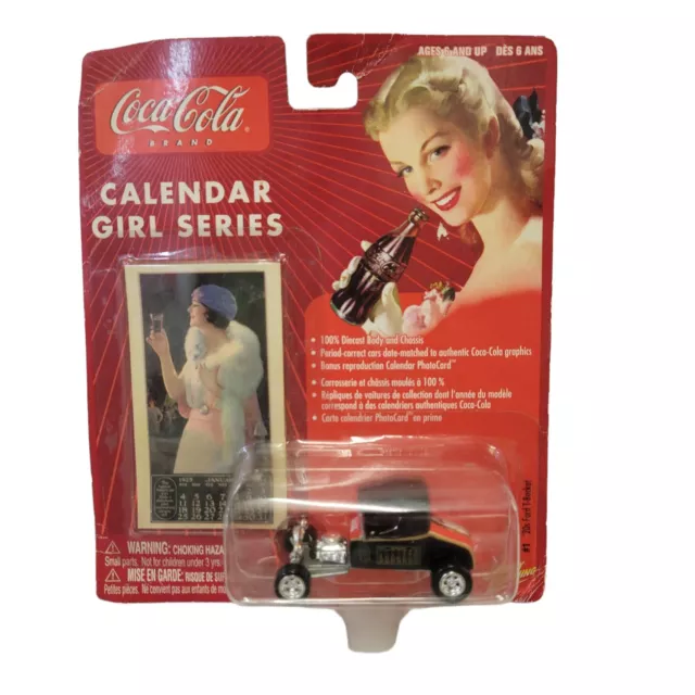 Johnny Lightning Calendar Girl Series '20s Ford T-Bucket Diecast Car Vehicle Toy