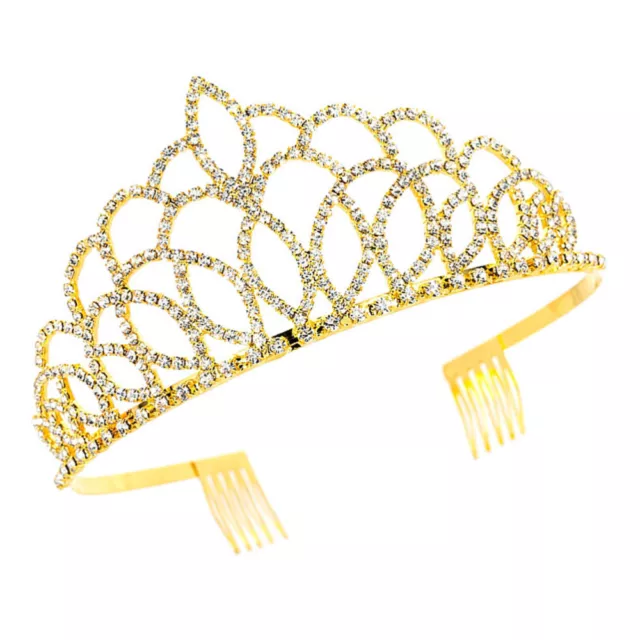 RHINESTONE BRIDAL TIARA Headband for Wedding Party $12.55 - PicClick