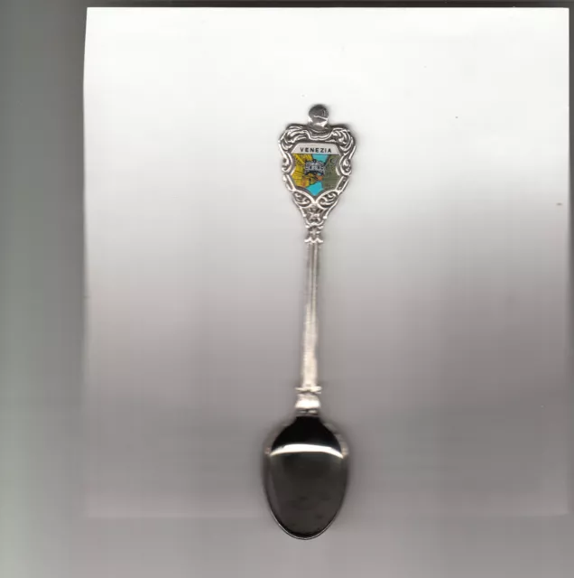 Venice-Italy-[Silverplated 1980s Spoon lot2]-Italy-Souvenir Spoon
