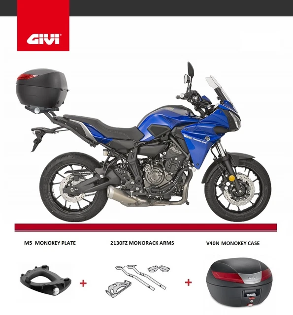 Support Spécifique 2130FZ GIVI Platine M5 Pour Top Case MONOKEY Pour Yamaha Tracer700 2016 Et  8019606081391