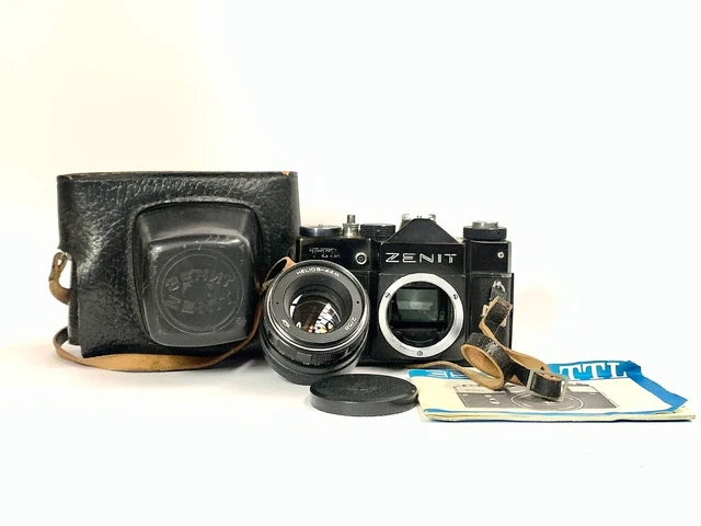 Macchina fotografica Zenit TTL 35mm film vintage anni '50
