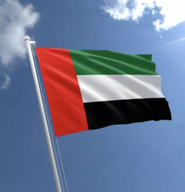 Vereinigte Arabische Emirate VAE Flaggen & Jagd - 5x3' 3x2' & Riese 8x5' Tischhand