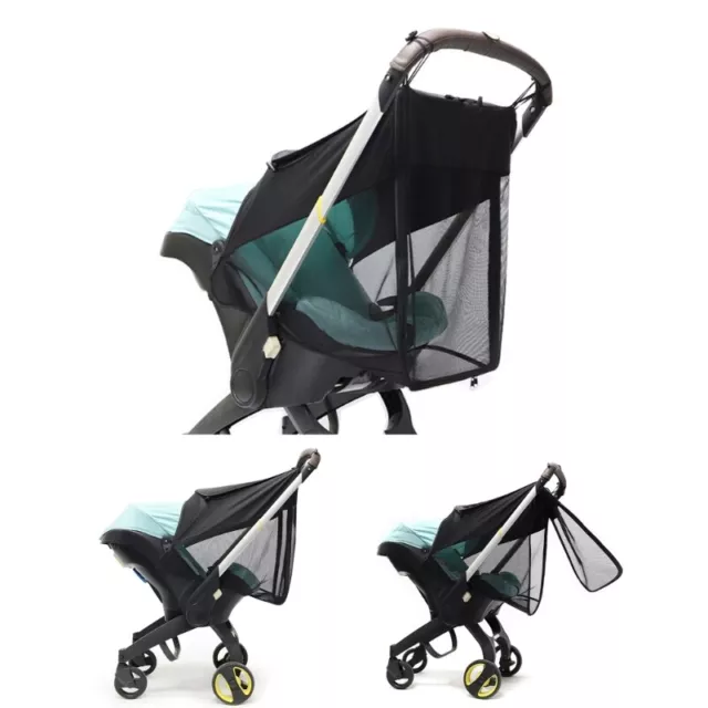 Waterproof Stroller Sun Shade Cover Pushchair Mosquito-Net Pram Carseat Canopy